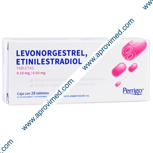 LEVONORGESTREL/ETINILESTRADIOL (Perrigo) c/28 TABS. 0.15/0.03 MG