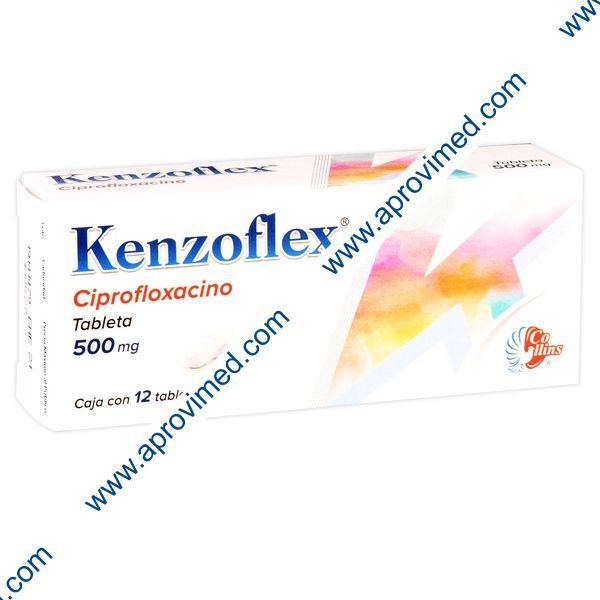 KENZOFLEX Cja. c/12 TABS. 500 MG.