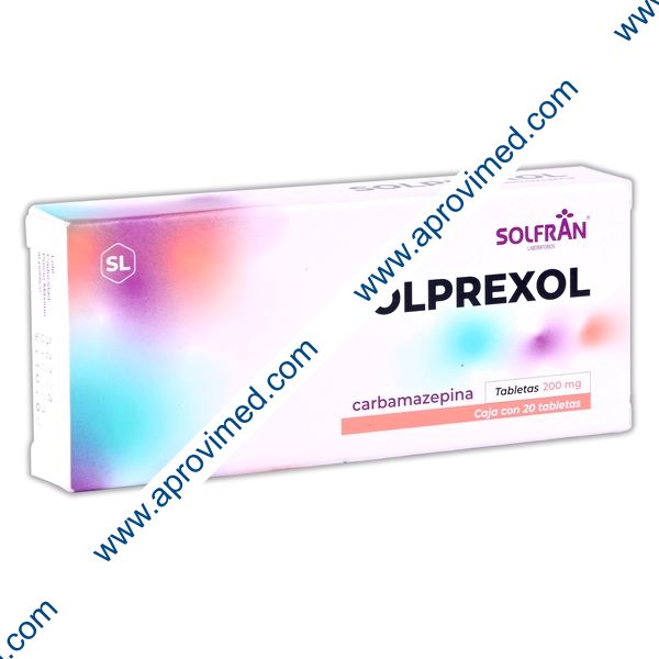 SOLPREXOL c/20 TABS. 200 MG.