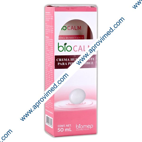 BIO CALM CREMA HEMECTANTE p/PIEL SENSIBLE Fco. 50 ML.