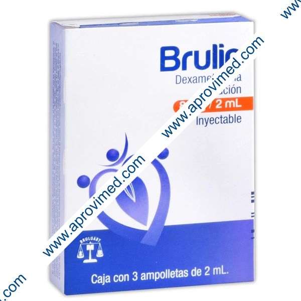 BRULIN Sol. Iny. c/3 AMPTAS. 8 MG/2 ML.