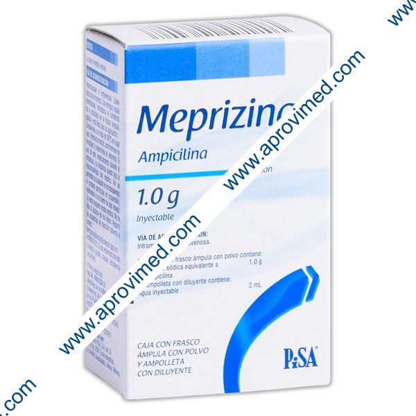 MEPRIZINA Sol. Iny. c/1 FCO. AMP. 1.0 G/2 ML.