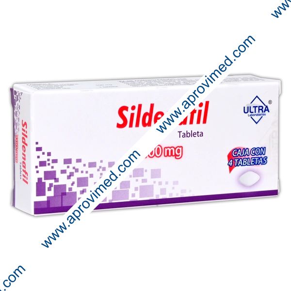 SILDENAFIL (Ultra) c/4 TABS. 100 MG