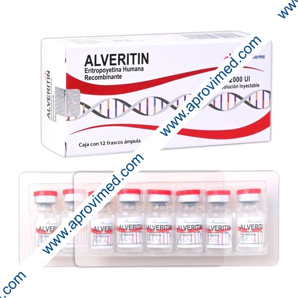 ALVERITIN Sol. Iny. c/12 FCOS. AMP. 2000 UI/1 ML.