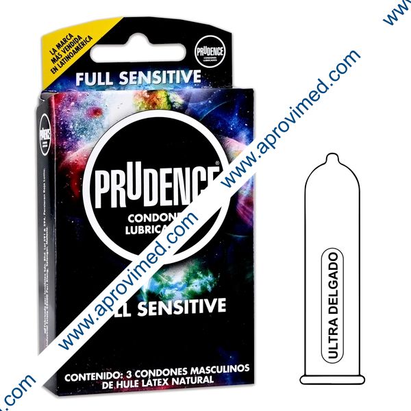 PRUDENCE FULL SENSITIVE Caja c/3 CONDONES.