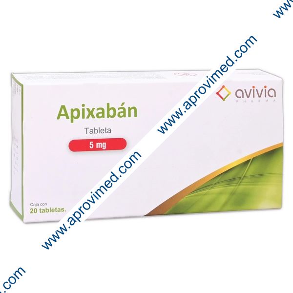APIXABÁN (Avivia) c/20 TABS. 5 MG.