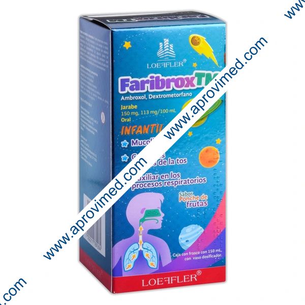 FARIBROX TM JBE. Infantil Fco. 150 ML. 150-113 MG/100 ML.