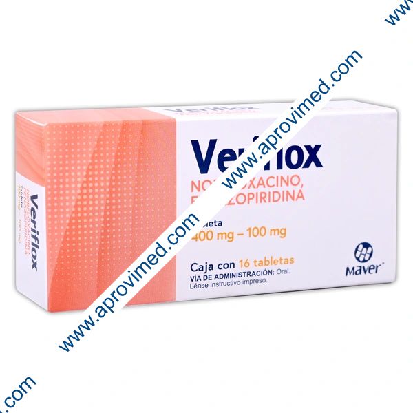 VERIFLOX c/16 TABS. 400/100 MG.