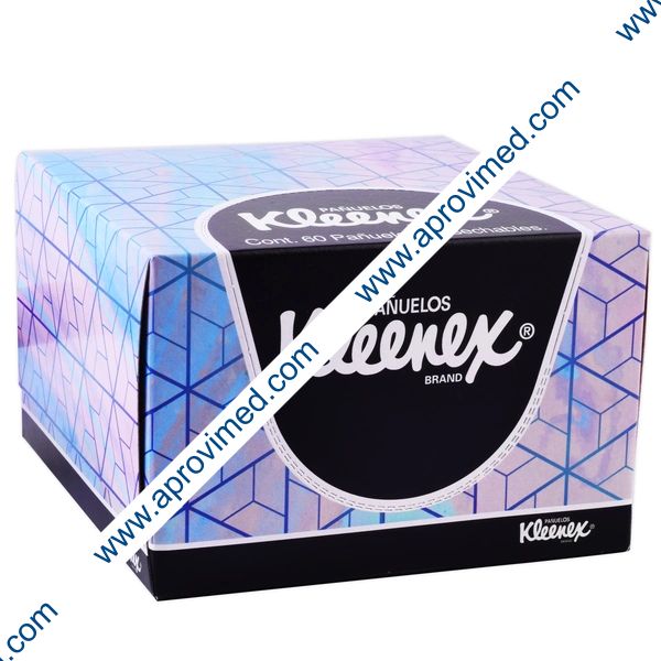 KLEENEX PAÑUELOS DESECHABLES Caja c/60 Pzs.