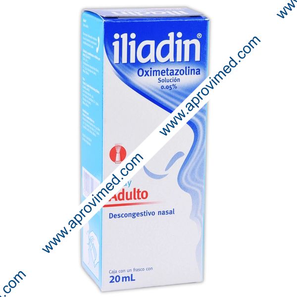 ILIADIN Sol. Nasal 0.05% ADULTO Fco. Atomizador 20 ML.
