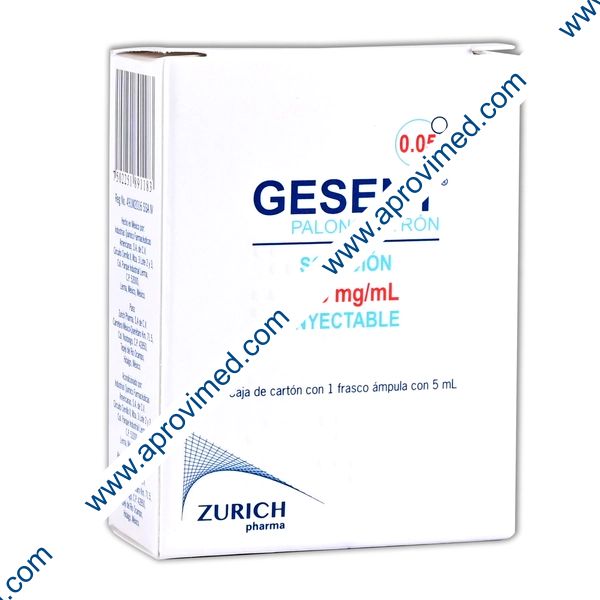 GESENT Sol. Iny. c/1 FCO. AMP. 0.05 MG/1 ML.