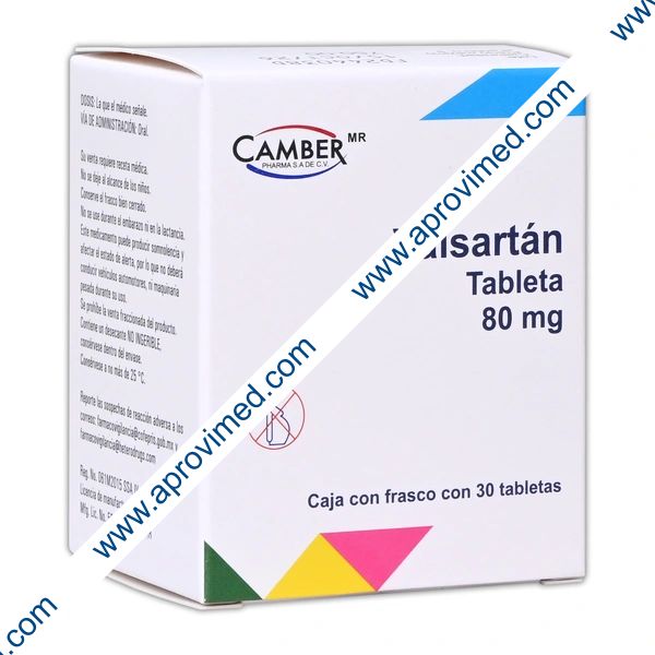 VALSARTÁN (Camber) c/30 TABS. 80 MG.
