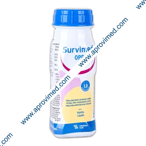 SURVIMED OPD LÍQUIDO Sabor Vainilla 200 ML. 1 Kcal/1 mL.