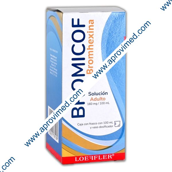 BROMICOF SOLUCIÓN Adulto Fco. 100 ML. 160 MG/100 ML.