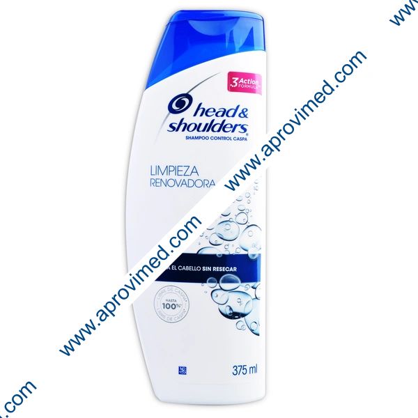 HEAD&SHOULDERS Limpieza Renovadora SHAMPOO Fco. 375 ML.