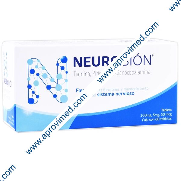 NEUROBIÓN c/60 TABS. 100 MG/5 MG/50 MCG.