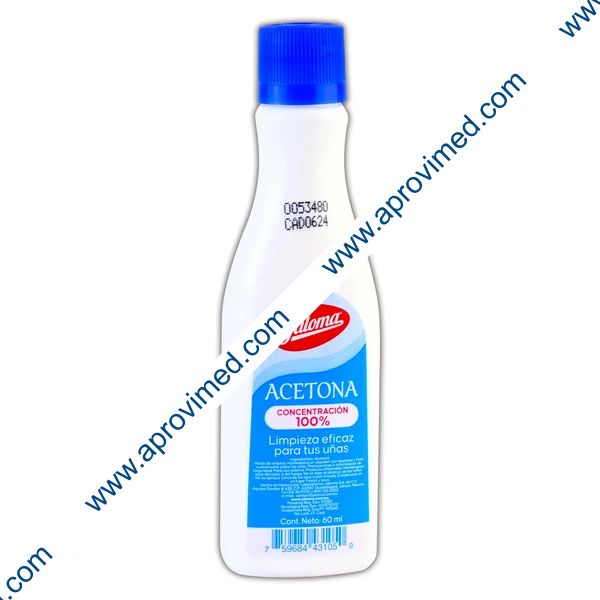 ACETONA CONCENTRACIÓN 100% (Jaloma) Fco. c/ 60 ML.