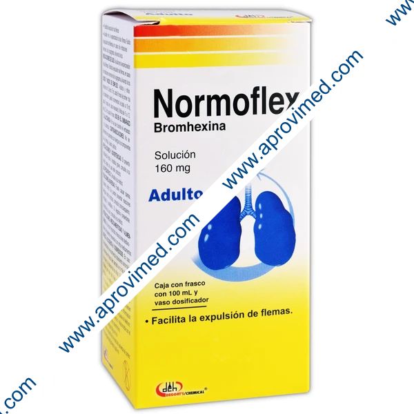 NORMOFLEX SOL. Adulto Fco. 100 ML. 160 MG/100 ML.