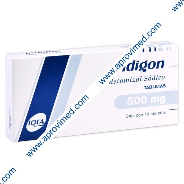INDIGON c/10 COMPS. 500 MG.