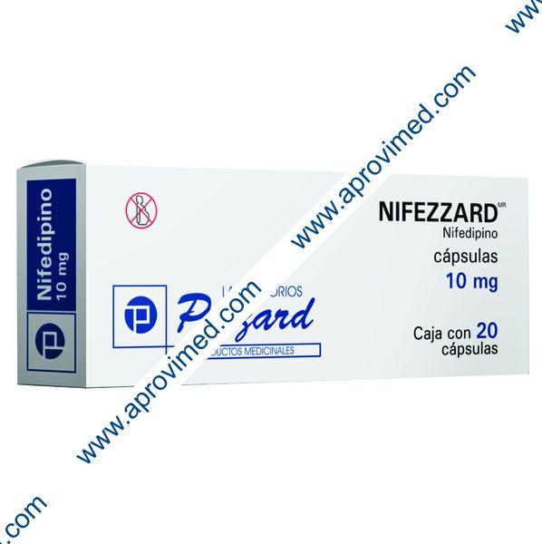NIFEZZARD c/20 CAPS. 10 MG.