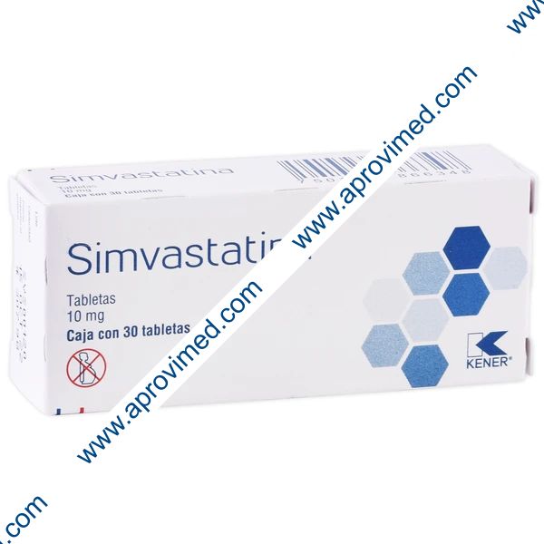 SIMVASTATINA (Kener) c/30 TABS. 10 MG.