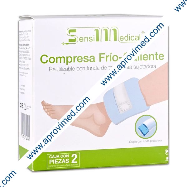 COMPRESA FRIO-CALIENTE GEL (SensiMedical) 23x10cm. c/1 Pza.