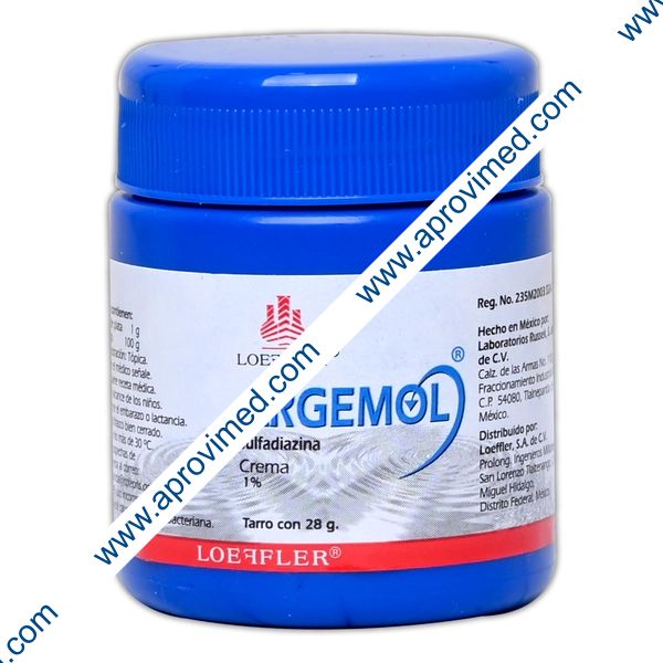 ARGEMOL CREMA 1% Tarro c/28 G.