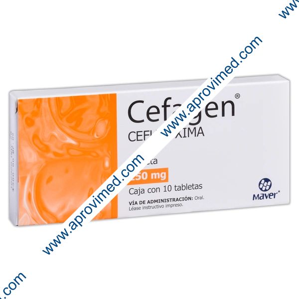 CEFAGEN c/10 TABS. 250 MG.