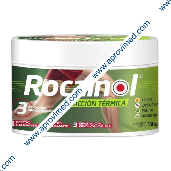 ROCAINOL A.T. CREMA Tarro c/150 G. 16-8 G/100 G.