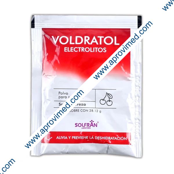 VOLDRATOL POLVO p/SOLUCIÓN Sabor CEREZA c/1 SOBRE 28.12 G.