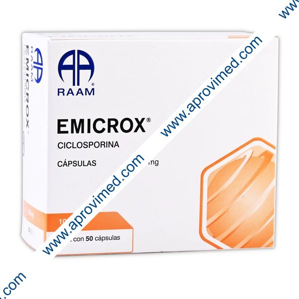 EMICROX c/50 CAPS. 100 MG.