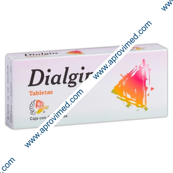 DIALGIN c/20 TABS. 50/200/2/200 MG.