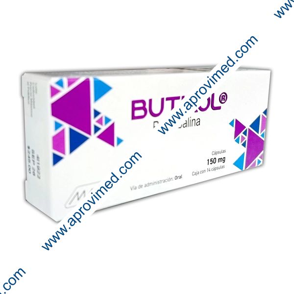 BUTIXOL c/14 CAPS.  150 MG.