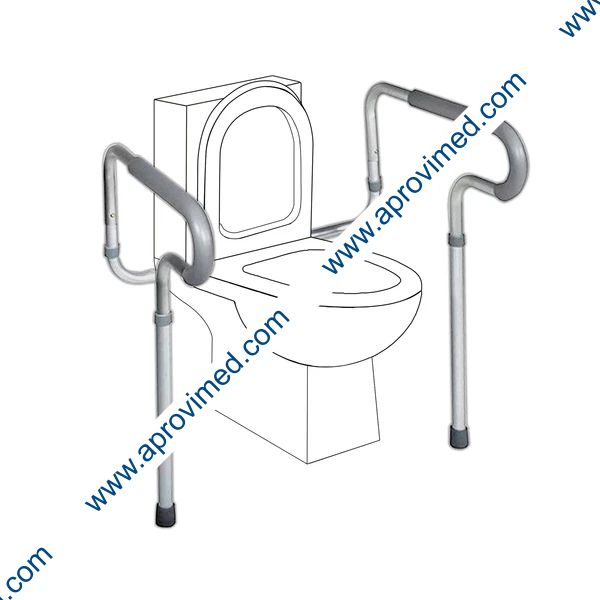 SOPORTE DE SEGURIDAD de ALUMINIO PARA WC (Eko-Mobility).