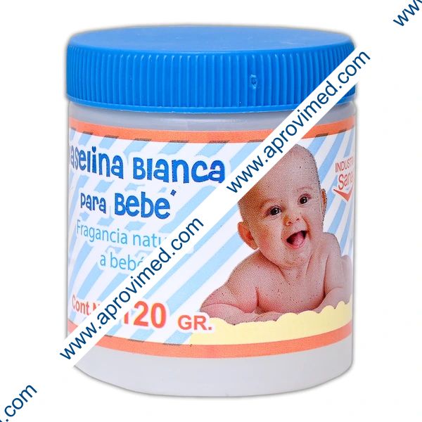 VASELINA BLANCA PARA BEBÉ (Sanax) Tarro c/120 G.