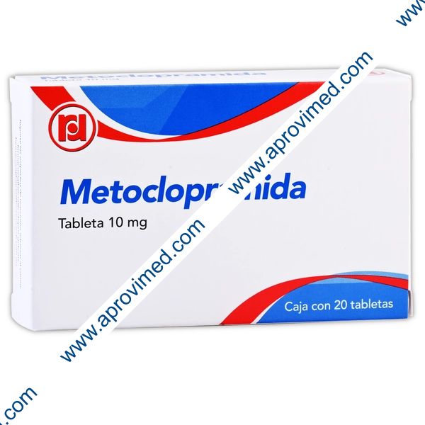 METOCLOPRAMIDA (Randall) c/20 TABS. 10 MG.