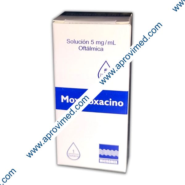 MOXIFLOXACINO (Micro) Sol. Oft. Fco. Gotero 5 ML. 5 MG/1 ML.