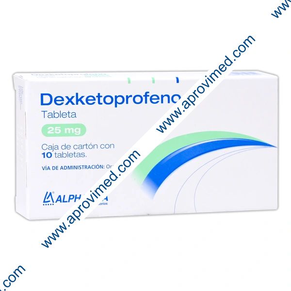 DEXKETOPROFENO (Alpharma) c/10 TABS. 25 MG.