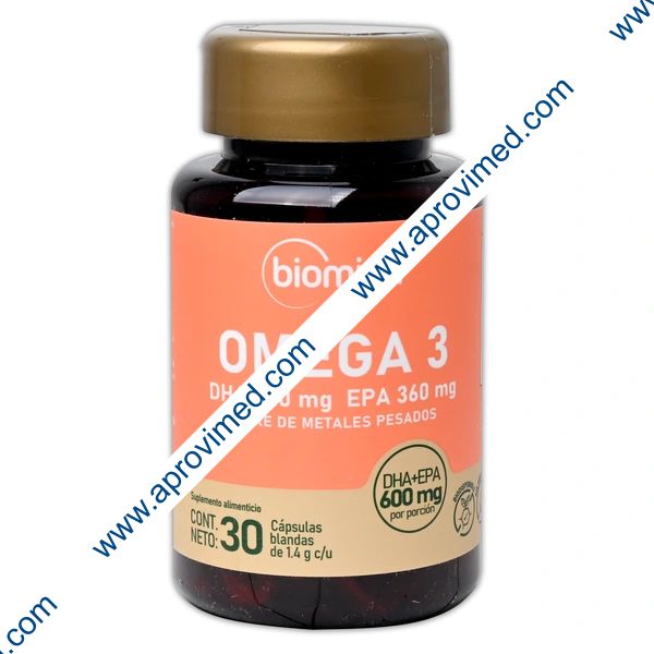 OMEGA-3 (Biomiral) Fco. c/30 CAPS. 1.4 G.