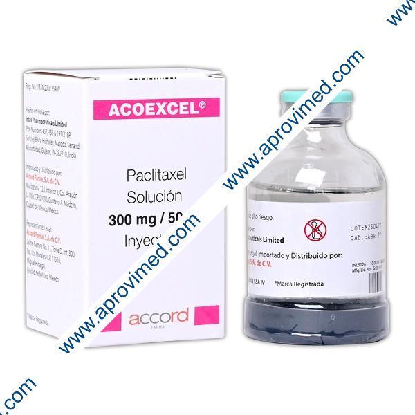 ACOEXCEL Sol. Iny. c/1 FCO. AMP. 300 MG/50 ML.