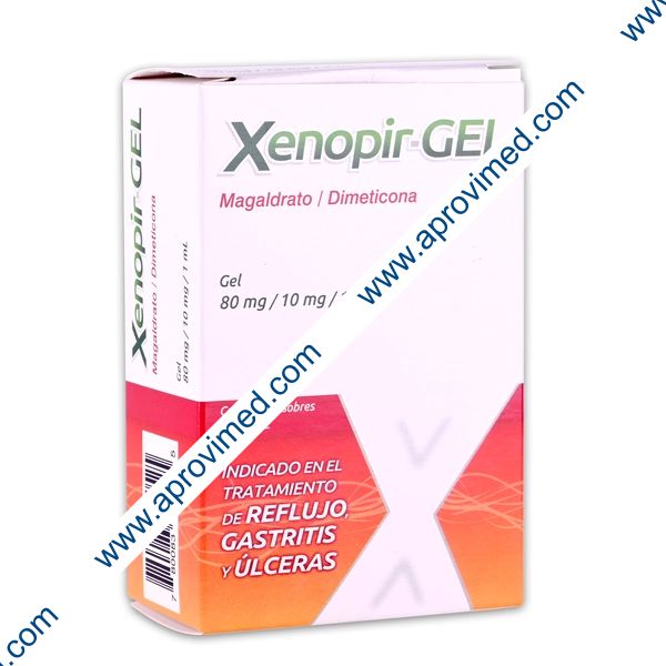XENOPIR GEL c/10 Sobres 10 ML. 80-10 MG/1 ML.