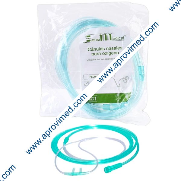 CÁNULA NASAL PARA OXÍGENO (SensiMedical) Adulto c/1 Pza.