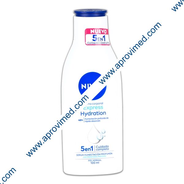 NIVEA Express Hydration 48H Crema Corporal PIEL NORMAL 100 ML.