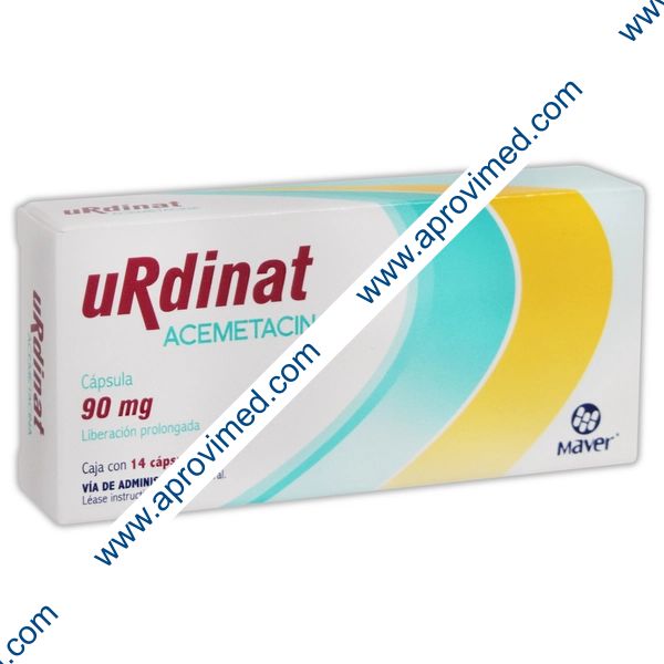 URDINAT c/14 CAPS. L.P. 90 MG.