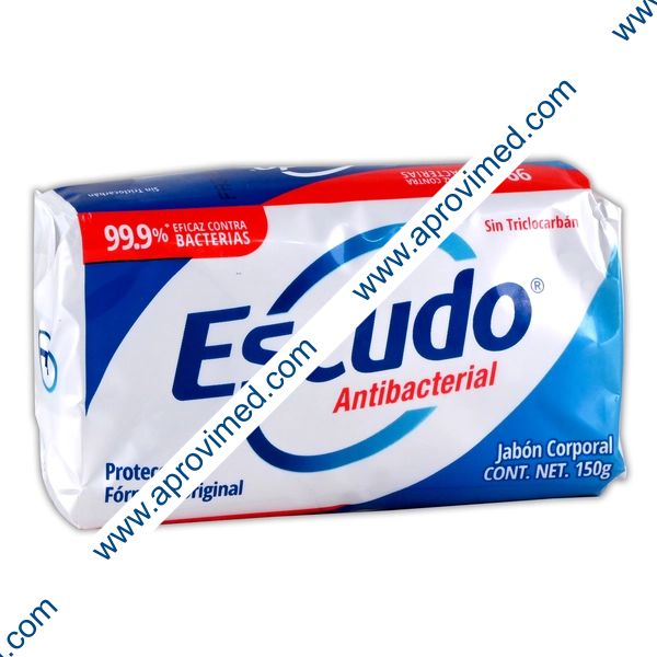 ESCUDO FÓRMULA ORIGINAL Jabón Antibacterial Barra c/150 G.