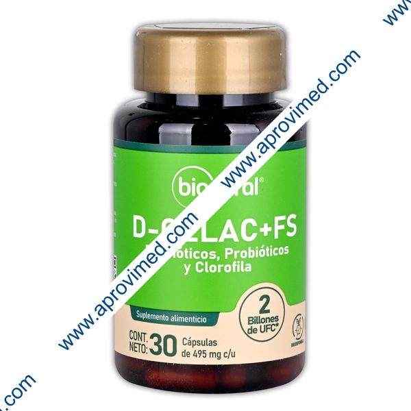 D-GELAC+FS c/30 CAPS. 495 MG.