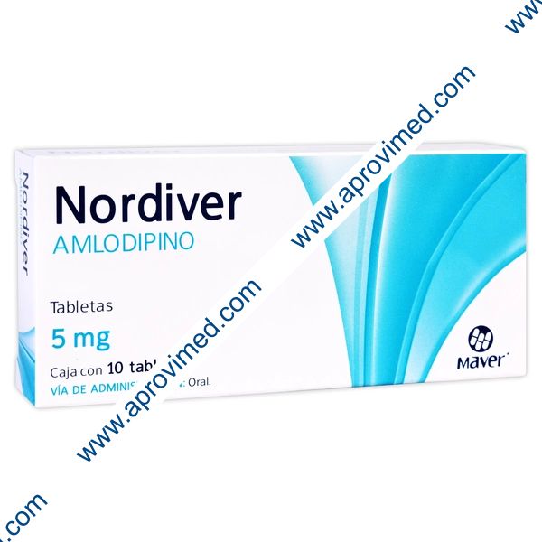 NORDIVER c/10 TABS. 5 MG.