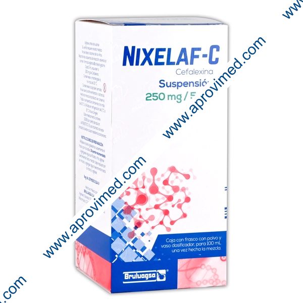 NIXELAF-C SUSP. Fco. 100 ML. 250 MG/5 ML.