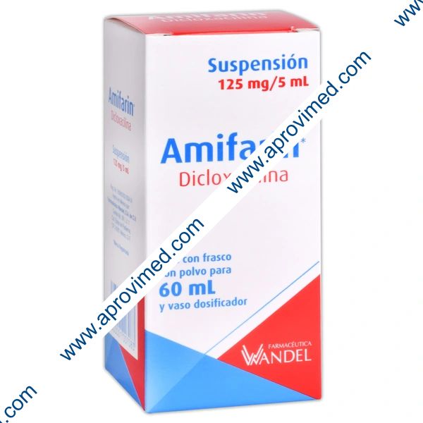 AMIFARIN SUSP. Fco. 60 ML. 125 MG/5 ML.