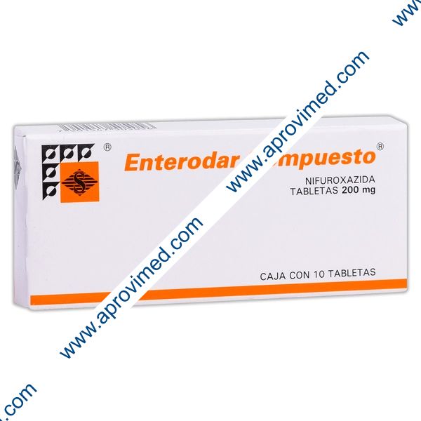 ENTERODAR Compuesto c/10 TABS. 200 MG.